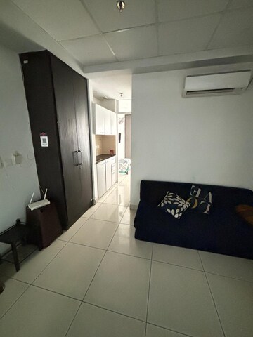 Bathroom in 1 BHK Apartment at Paradigm Business Hermitage Park, Dhakoli Village – for Rent