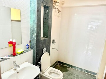 Bathroom in 3 BHK Apartment at Lodha Splendora, Ghodbunder Road – for Rent