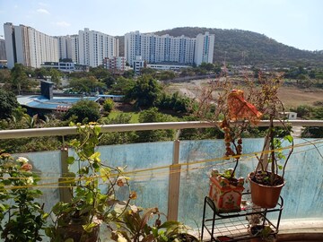 Swimming Pool in 3 BHK Apartment at Pegasus Megapolis Splendour, Hinjewadi – for Rent