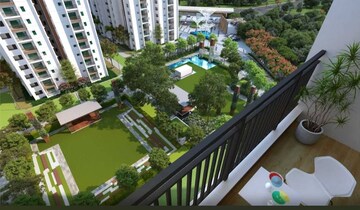 Balcony in 3 BHK Apartment at Aparna Zenon, Puppalaguda – for Sale