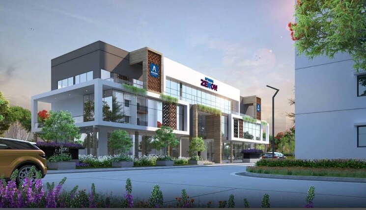 Exterior View, aparna-zenon 2.5 Bedroom 1514 Sq.Ft. Apartment In Puppalaguda Hyderabad 8051734