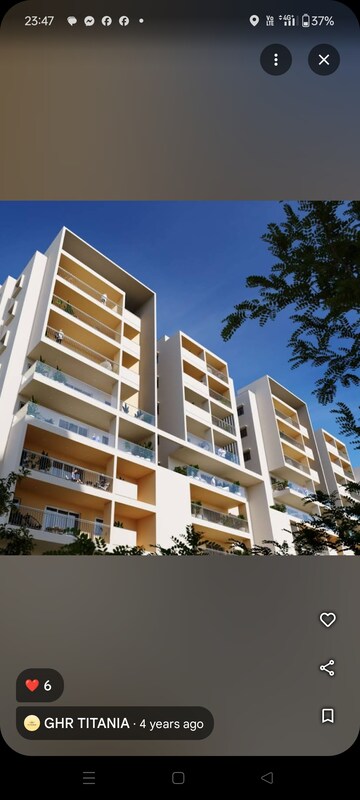 3 BHK Apartment For Sale in GHR Titania, Kondapur