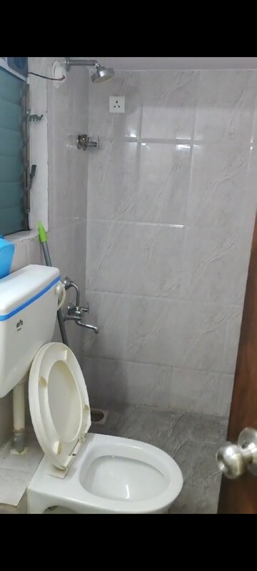 Bathroom in 1 RK Apartment at Gandhi Nagar CHS, Worli – for Rent