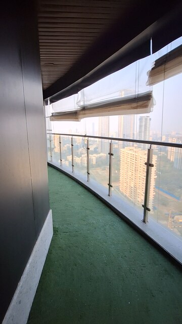 Balcony in 4 BHK Apartment at Ruparel Jewel, Parel – for Sale