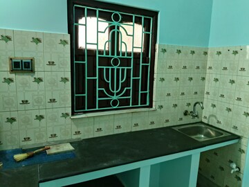 Kitchen in 5 BHK Apartment at Baguiati – for Sale