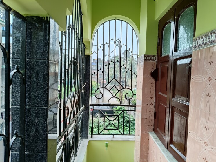 Balcony, baguiati 5 Bedroom 1900 Sq.Ft. Apartment In Baguiati Kolkata 8051796