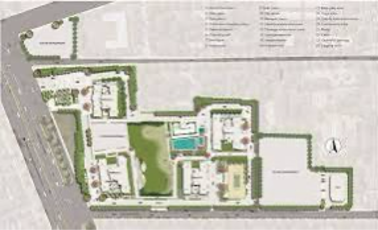 Master Plan, emaar-urban-oasis 4 Bedroom 3040 Sq.Ft. Apartment In Nangli Umarpur Gurgaon 8051797