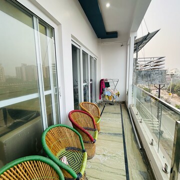 Balcony in  Office Space at Levana Cyber Heights, Vibhuti Khand – for Rent