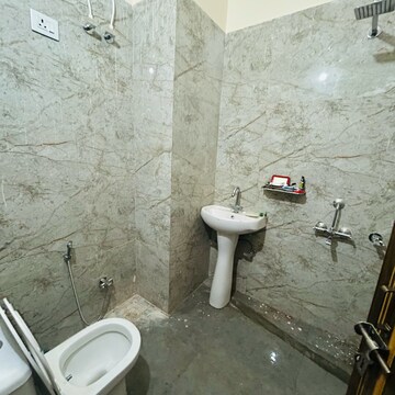 Bathroom in  Office Space at Levana Cyber Heights, Vibhuti Khand – for Rent