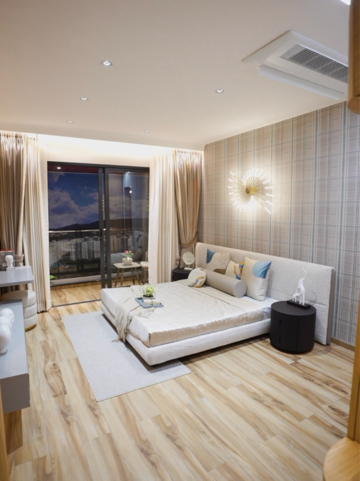 Bedroom in 3 BHK Apartment at Gera Joy On The Tree Tops, Hinjewadi Phase 3 – for Sale