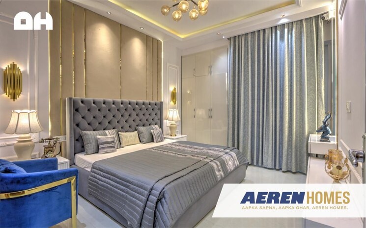 Bedroom, peer mucchalla 3 Bedroom 1500 Sq.Ft. Builder Floor In Peer Mucchalla Zirakpur 8051933