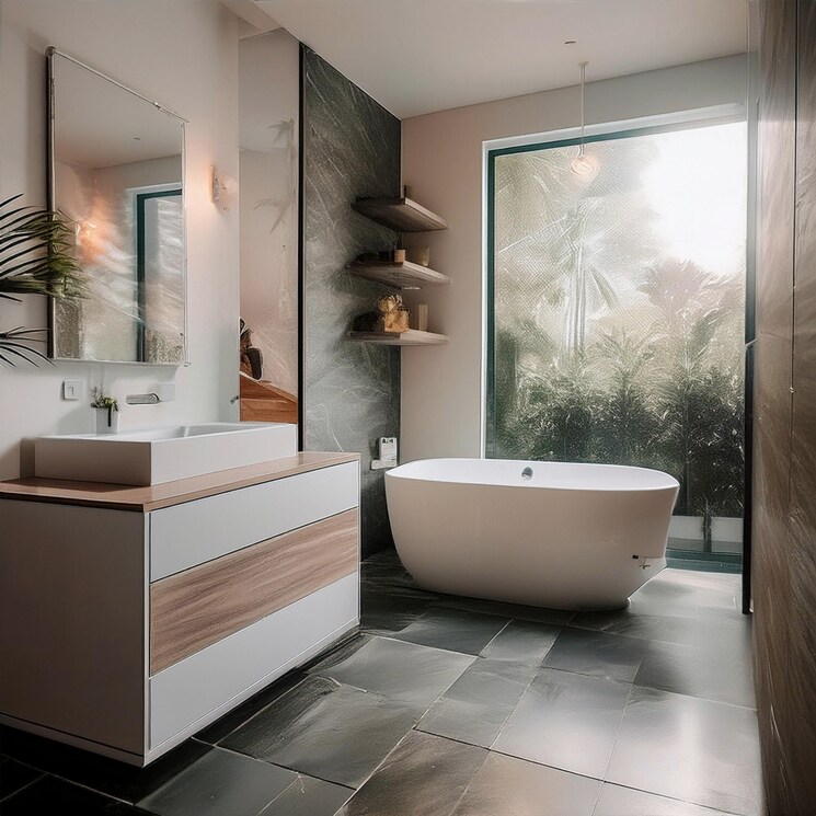 Bathroom, palm-avenue 3 Bedroom 1550 Sq.Ft. Apartment In Ballygunge Kolkata 8051950