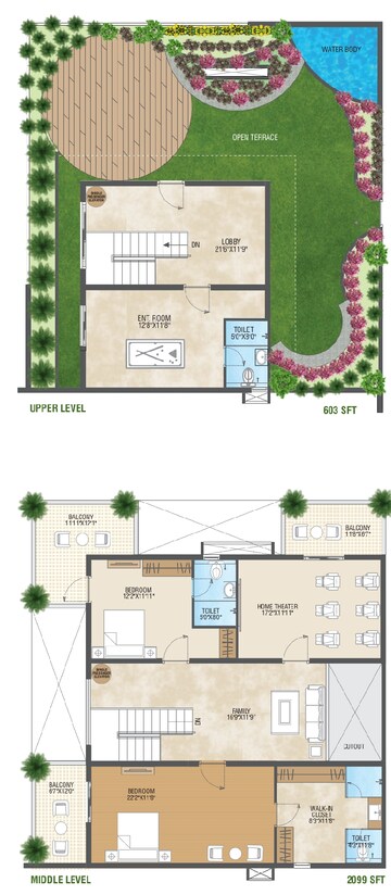 2 BHK Apartment For Sale in Pragathi Green Woods, Bowrampet