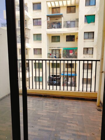 Balcony in 2 BHK Apartment at Kolte Ivy Estate, Wagholi – for Rent