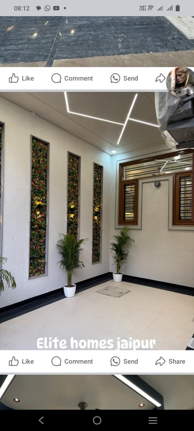 Living Room, chitrakoot 4 Bedroom 144 Sq.Yd. Villa In Chitrakoot Jaipur 8052032