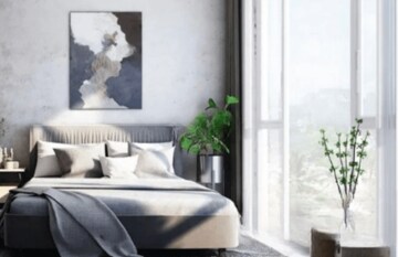 Bedroom in 4 BHK Apartment at PS Vinayak Navyom Phase I, New Alipore – for Sale
