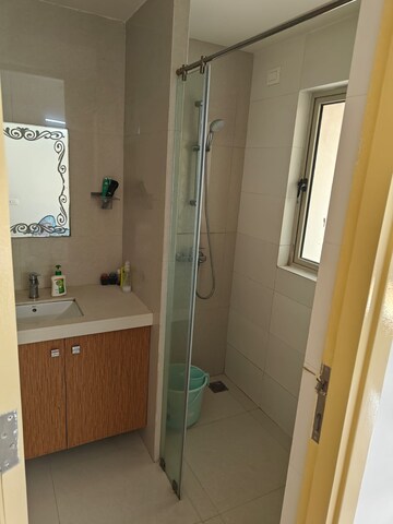 Bathroom in 3.5 BHK Apartment at Hiranandani Queensgate, Bannerghatta – for Rent