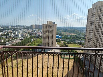 Balcony in 3.5 BHK Apartment at Hiranandani Queensgate, Bannerghatta – for Rent