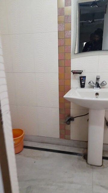 Bathroom in 3.5 BHK Apartment at Mayur Vihar Phase 1 – for Sale
