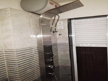 Bathroom in 2 BHK Apartment at Rustomjee Erika, Bandra East – for Rent
