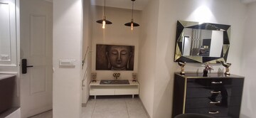 Bathroom in 3 BHK Apartment at Sushma Valencia, International Airport Road – for Rent
