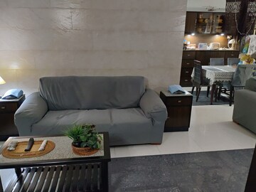 Living Room in 3 BHK Apartment at Kasba – for Sale