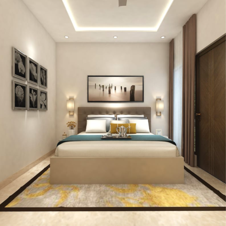 Bedroom, redwood-magnus 1 Bedroom 556 Sq.Ft. Apartment In Jeerota Jaipur 8052306