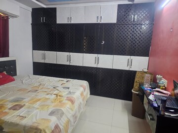 Bedroom in 3 BHK Apartment at Trishala Luxor Apartments, Kondapur – for Rent