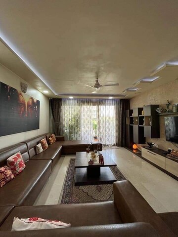 Living Room in 3 BHK Apartment at Nyati Wind Chimes, Undri – for Sale