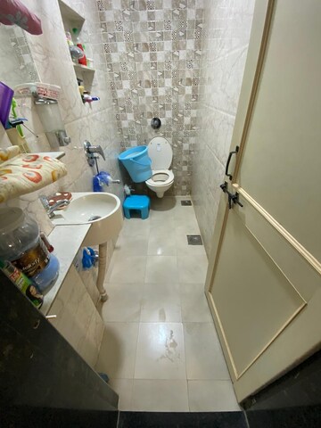 Bathroom in 2 BHK Apartment at Shree Shankarangari, Kothrud – for Rent