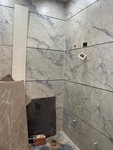Bathroom in 3 BHK Apartment at Saya Gold Avenue, Vaibhav Khand – for Rent