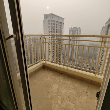 Balcony in 3 BHK Apartment at Saya Gold Avenue, Vaibhav Khand – for Rent