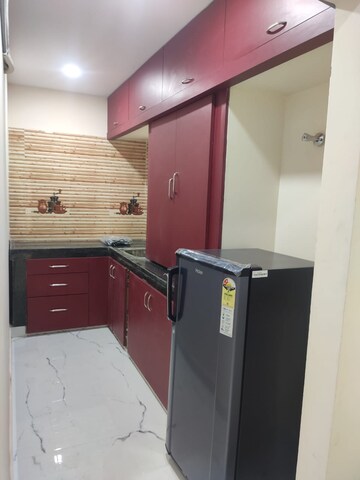 Kitchen in 2 BHK Builder Floor at Kondapur – for Rent