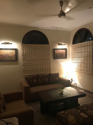 Living Room in 4 BHK Villa at Sector 1 – for Rent