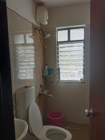 Bathroom in 2 BHK Apartment at Amit Colori, Undri – for Rent