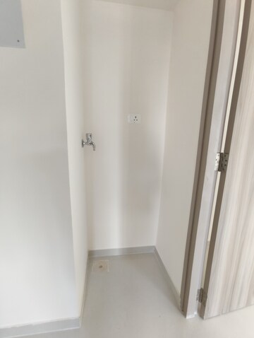 Building Lobby in 1 BHK Apartment at Ashar Axis, Majiwada – for Rent
