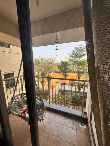 Balcony in 2 BHK Apartment at Lodha Splendora, Ghodbunder Road – for Rent