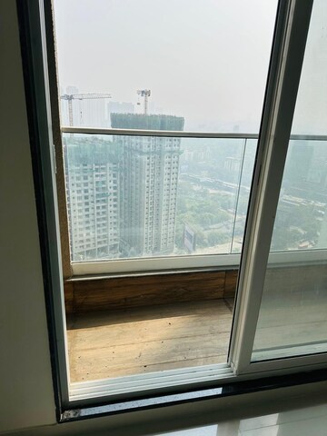 Balcony in 2 BHK Apartment at Ashar Axis, Majiwada – for Rent