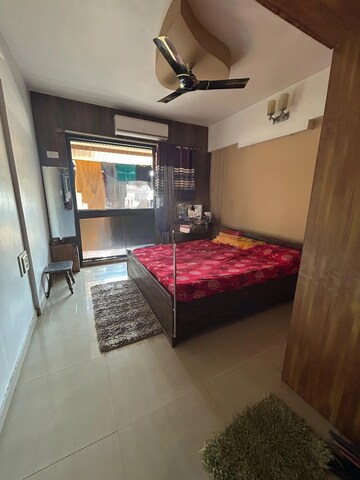 Bedroom in 2 BHK Apartment at Bhagwathi Complex, Ghansoli – for Rent