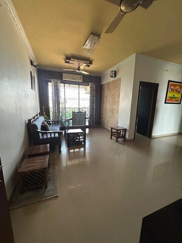 Living Room in 2 BHK Apartment at Bhagwathi Complex, Ghansoli – for Rent