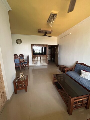 Living Room in 2 BHK Apartment at Bhagwathi Complex, Ghansoli – for Rent
