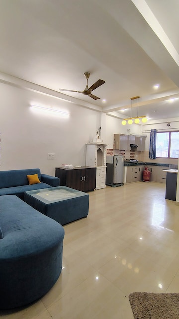 Living Room in 2 BHK Builder Floor at AEZ Aloha, Sector 57 – for Rent
