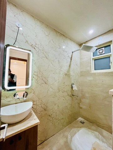 Bathroom in 3 BHK Builder Floor at Sushant Lok 2, Sector 57 – for Sale