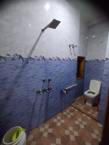 Bathroom in 2 BHK Builder Floor at Kailashpuri – for Rent