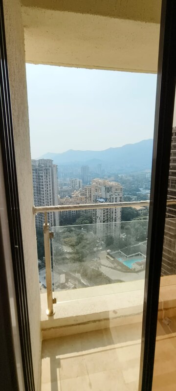 Balcony in 3 BHK Apartment at Cosmos Horizon Phase 2, Pokhran Road No 2 – for Sale