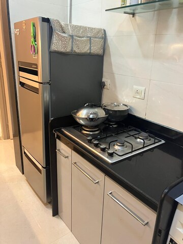 Kitchen in 1 BHK Apartment at Sheth Vasant Oasis, Andheri East – for Rent