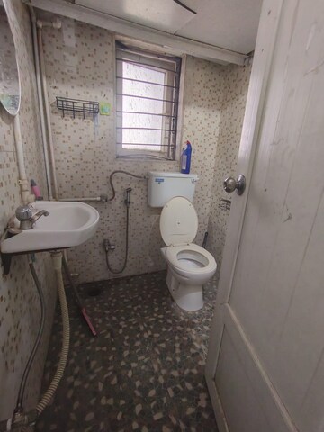 Bathroom in 1 RK Apartment at Royal Palms Diamond Isle Phase III, Goregaon East – for Rent