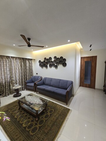 Living Room in 3 BHK Apartment at Bandra East – for Rent