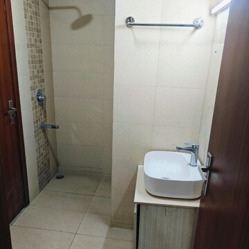 Bathroom in 3 BHK Apartment at Central Park Lake Front Towers, Sohna Sector 33 – for Rent