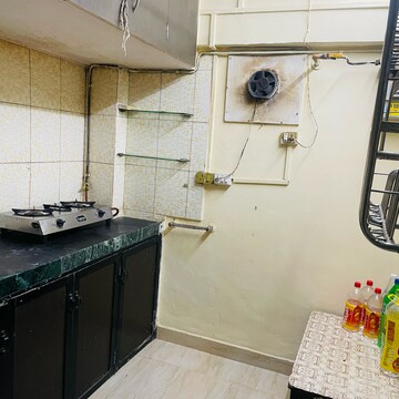 Kitchen in Studio Apartment at Shiv Sagar CHS Ltd, Poonam Nagar – for Rent